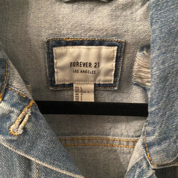 JEANS JACKET FOREVER 21 - Picture 2 of 3